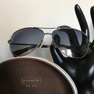 Coach Jaclyn Aviator-Style Sunglasses